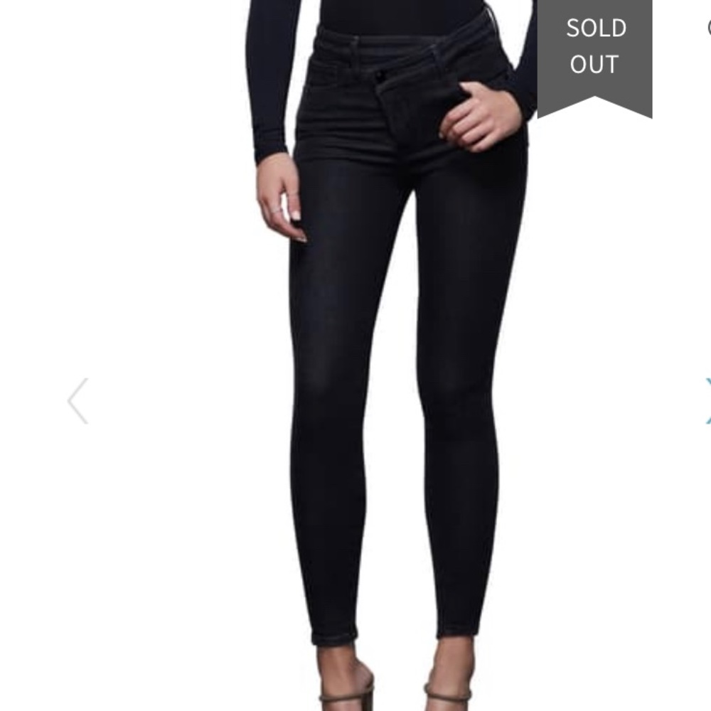 Good American high waist Black jeans sz 6/28